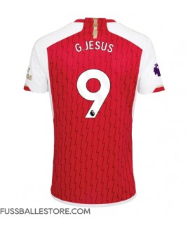 Günstige Arsenal Gabriel Jesus #9 Heimtrikot 2023-24 Kurzarm